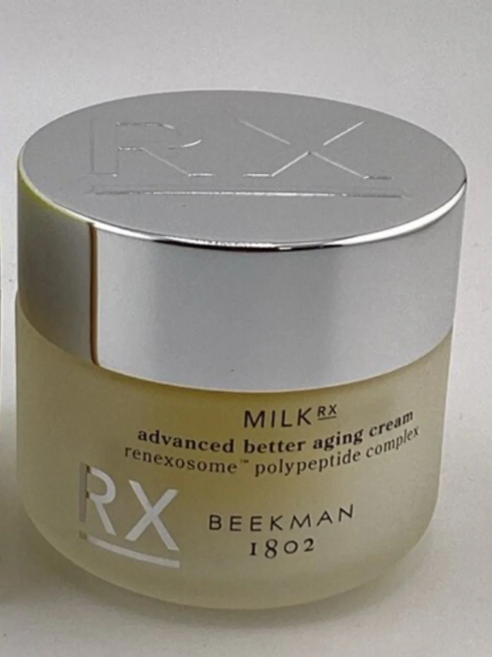 Beekman 1802 RX Advanced Better Aging Cream - Silver & Cream new without box
